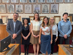 Reunião com a Vereadora, e também advogada, Patrícia Magalhães