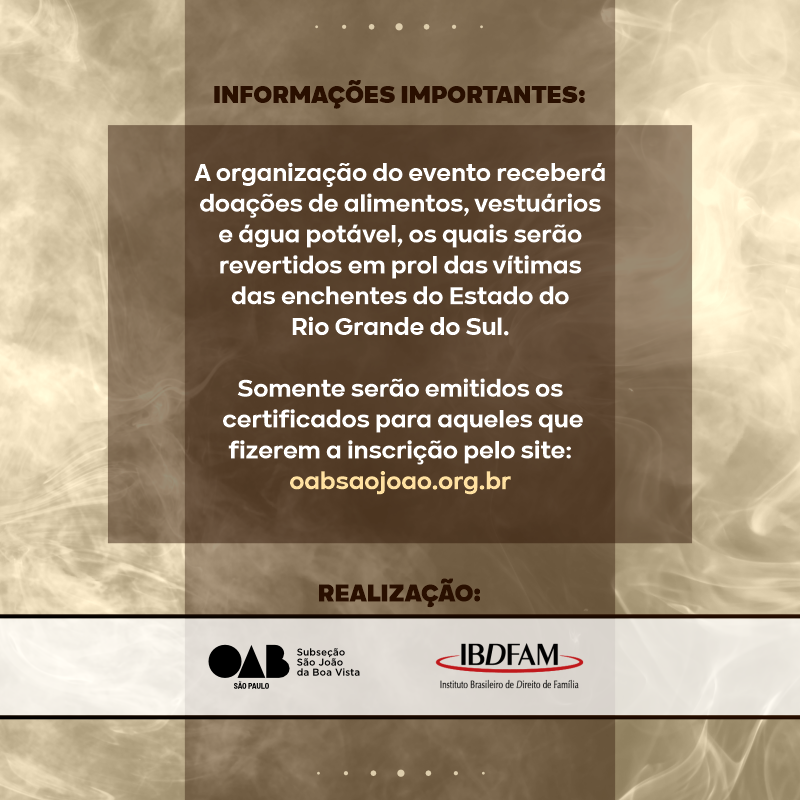 VI Simpósio Direito de Família