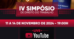 IV SIMPÓSIO DE DIREITO DO TRABALHO